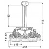 Candellux Люстра  CROMINA 5х60 Е27 (35-57266) - зображення 2