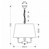 Candellux Люстра  Pasteri 3х40 Е14 (31-01351) - зображення 4