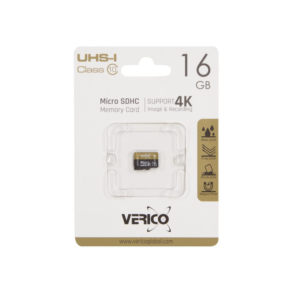 VERICO 16 GB microSDHC UHS-I Class 10 1MCOV-MDH9G3-NN - зображення 1