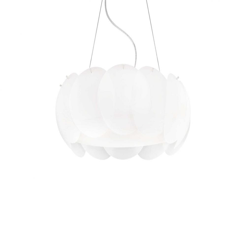 Ideal Lux Подвесной светильник OVALINO SP5 BIANCO 74139 - зображення 1