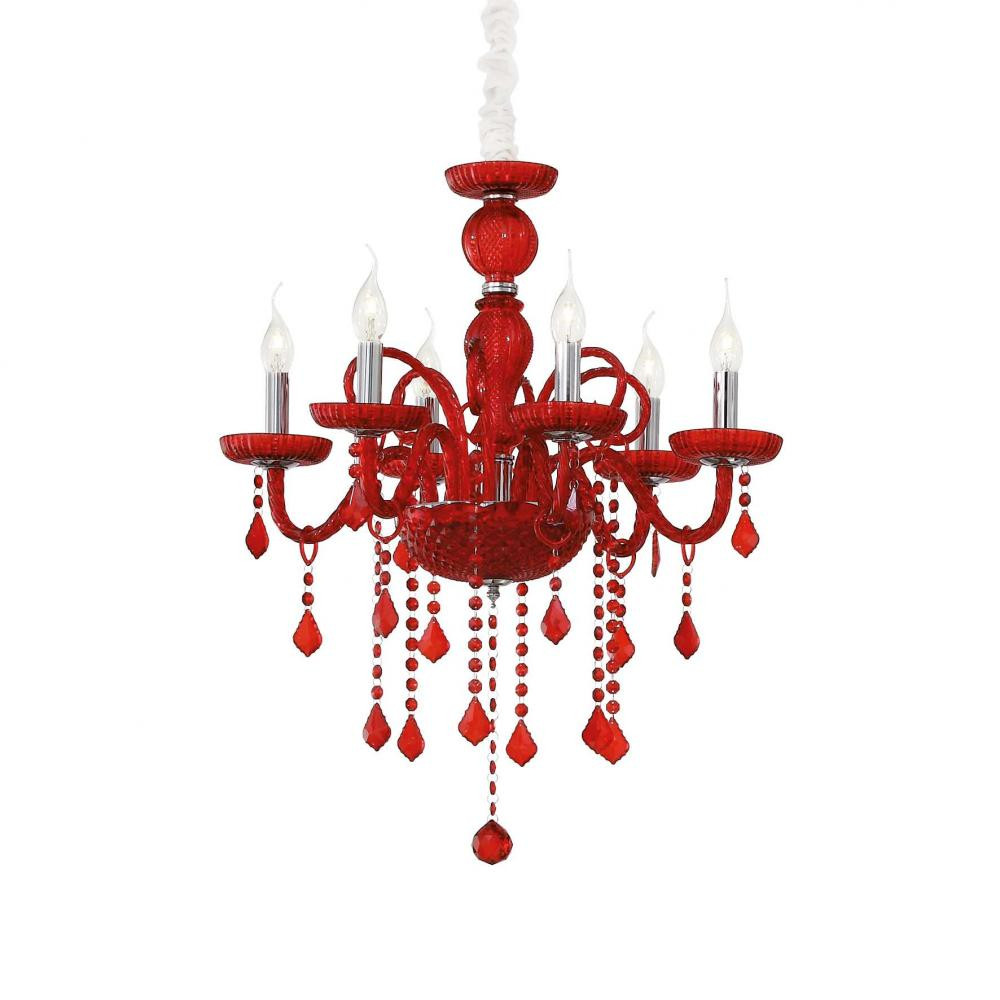 Ideal Lux GIUDECCA SP6 ROSSO 27418 - зображення 1