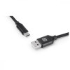 REAL-EL Premium USB A - Type C Fabric 2m Black (EL123500047) - зображення 2