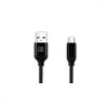 REAL-EL Premium USB A - Type C Fabric 2m Black (EL123500047) - зображення 5