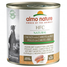 Almo Nature HFC Dog Natural з куркою, морквою та рисом 280 г (8001154125245)