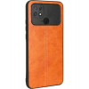 Cosmic Чохол для смартфона Cosmiс Leather Case for Poco C40 Orange (CoLeathPocoC40Orange) - зображення 1