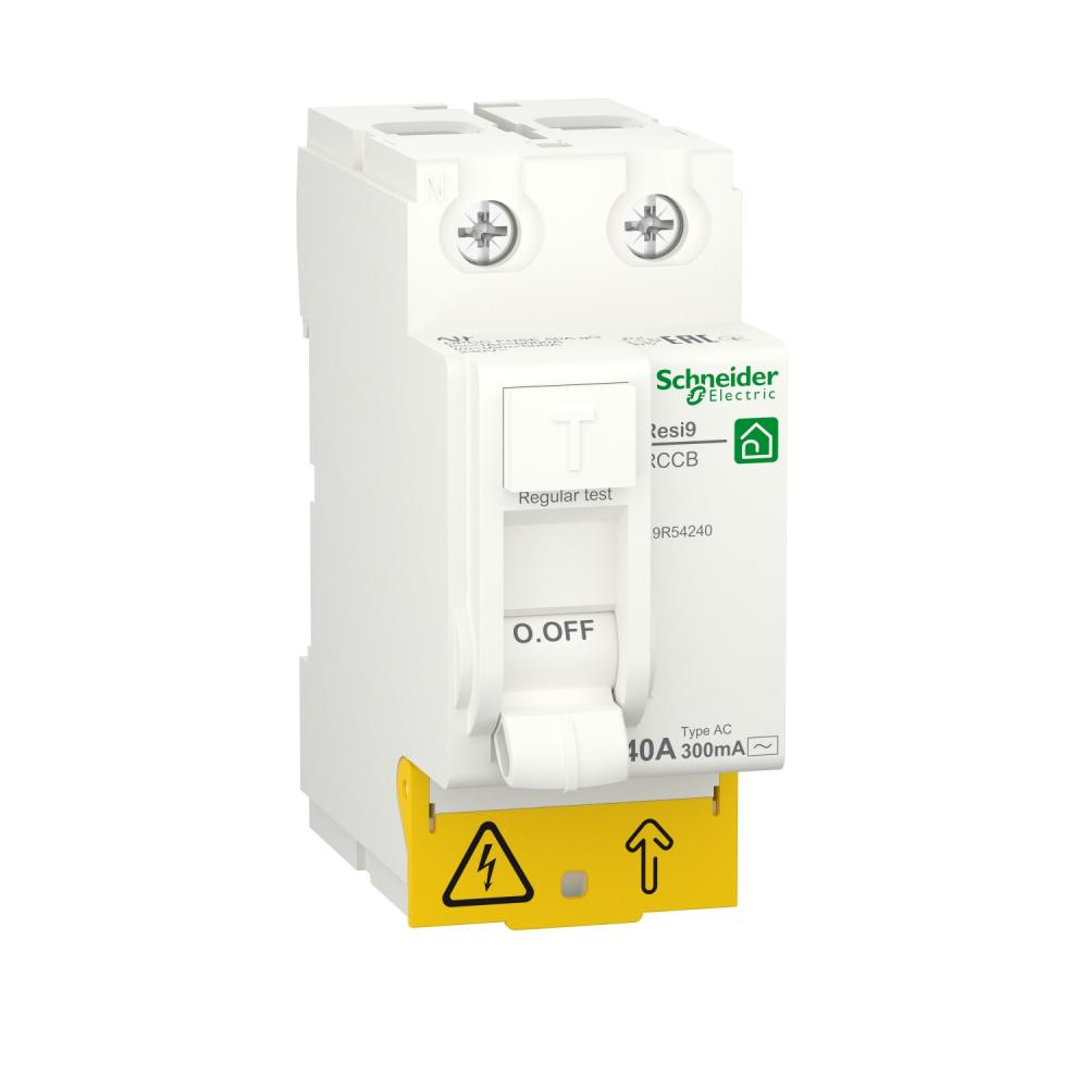 Schneider Electric УЗО Resi9 2P 40A 300mA AC (R9R54240) - зображення 1