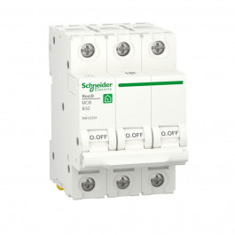   Schneider Electric Resi9 32 А, 3P, кривая В, 6кА (R9F02332)