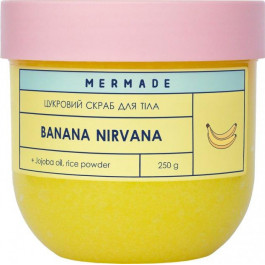 MERMADE Цукровий скраб для тіла  Banana Nirvana 250 г (4820241303731)