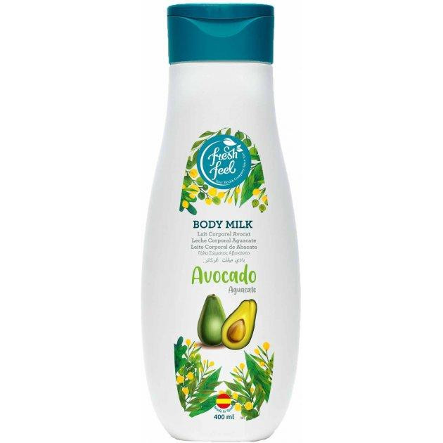 Fresh Feel Молочко для тіла  Body Milks Avocado 400 мл (8410385001424) - зображення 1