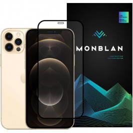 Monblan Захисне скло  для iPhone 12/12 Pro (Black) (MBLN12P)