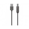 Belkin USB 2.0 AM/BM 3.0m (F3U154bt3M) - зображення 1