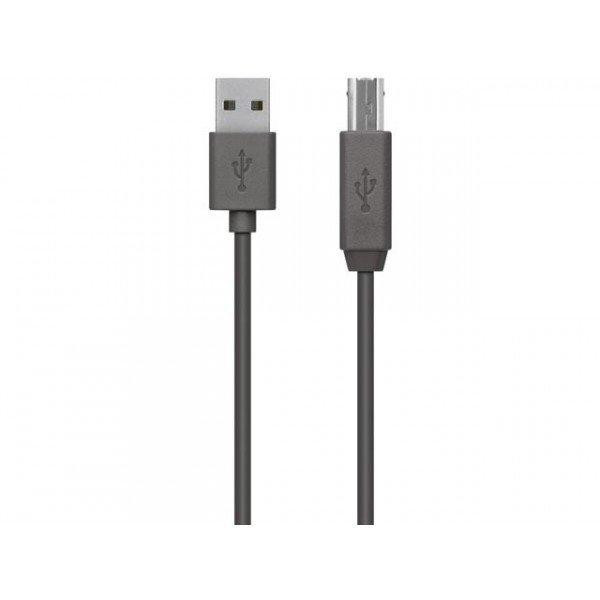 Belkin USB 2.0 AM/BM 3.0m (F3U154bt3M) - зображення 1