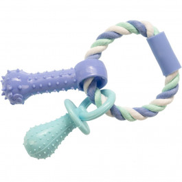 GimDog Іграшка для собак  Дент Плюс мотузка/кільце з термопластичною гумою 15 см (8009632024561)