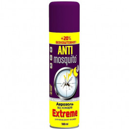 Anti mosquito Аерозоль від комах  Extreme від комарів 120 мл (4820214190412)