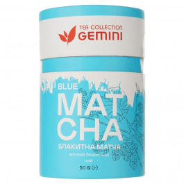 Gemini Чай пудровый  Tea Collection Blue Matcha 50 г (4820156431734)