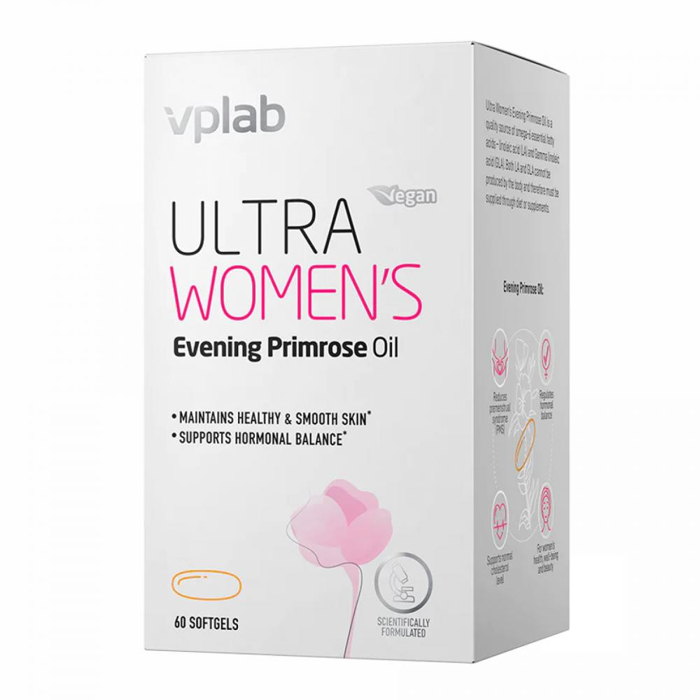 VPLab Масло Примули Вечірньої  Ultra Women's Evening Primrose oil 60 капсул - зображення 1