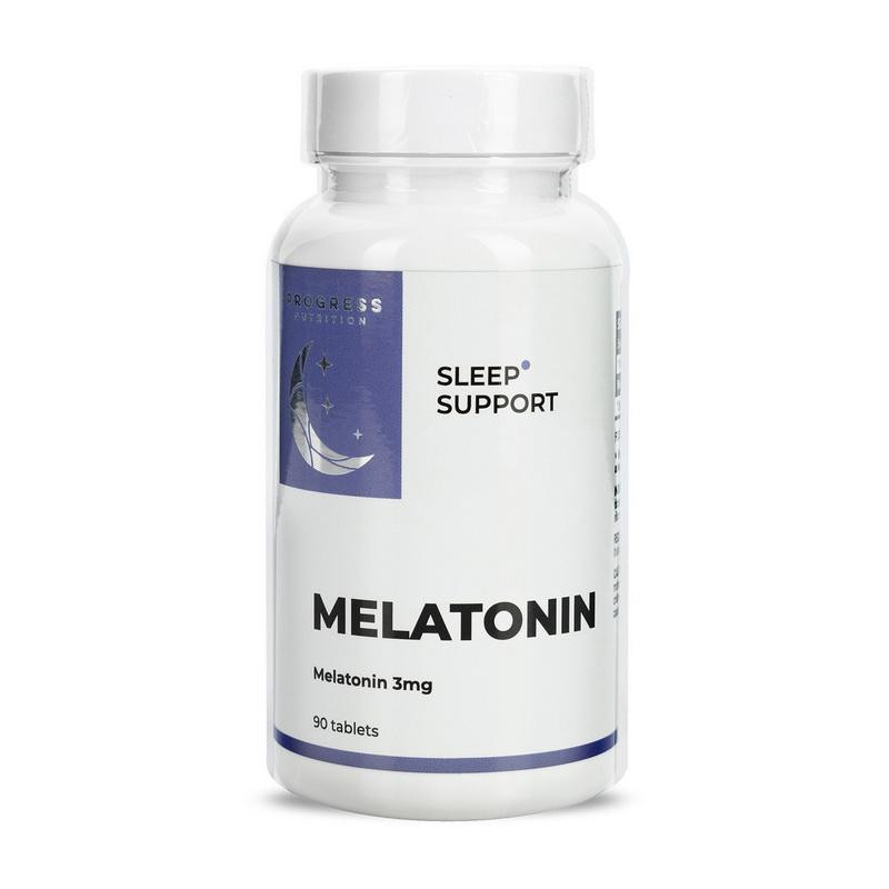 Progress Nutrition Melatonin 3 mg 90 таблеток - зображення 1