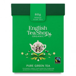 English Tea Shop Чай зеленый  English breakfast Органический + Ложка 80 г (680275059882)