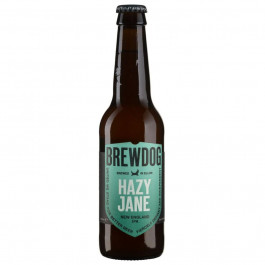 BrewDog Пиво  Hazy Jane, світле, нефільтроване, 5%, 0,33 л (93112) (5056025434578)
