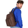 Piquadro Рюкзак для ноутбука  Carl (S129) Dark Brown CA6302S129_TM - зображення 1