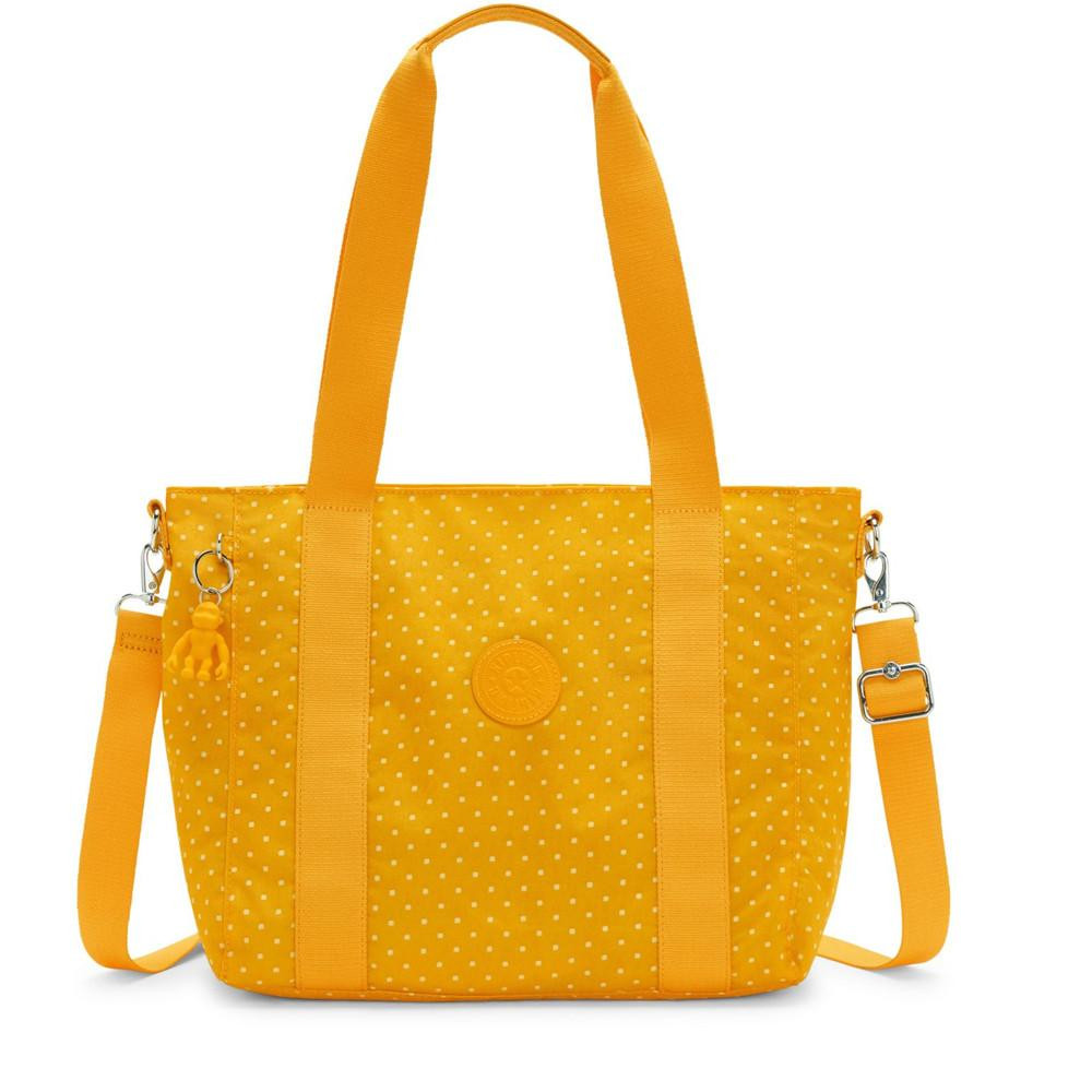 Kipling Жіноча сумка  ASSENI S Soft Dot Yellow (M67) KI4707_M67 - зображення 1