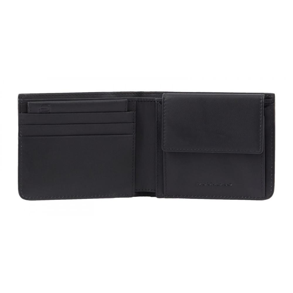 Piquadro Портмоне  Aye (W119) Black PU4188W119R_N - зображення 1