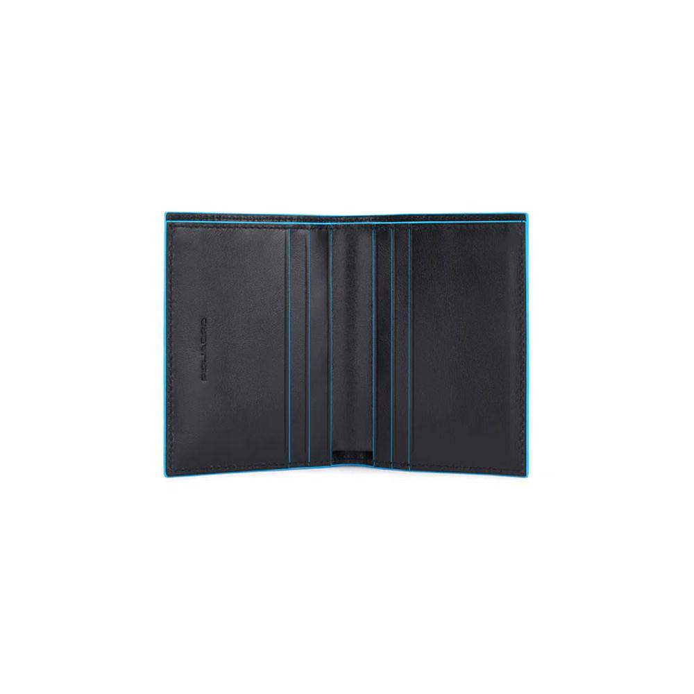 Piquadro Портмоне  Blue Square (B2) Black PU5962B2R_N - зображення 1