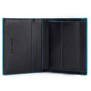 Piquadro Портмоне  Blue Square (B2) Black PU5963B2R_N - зображення 1