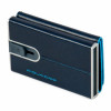 Piquadro Кредитница-портмоне  Blue Square PP4891B2R_BLU2 кожаное синие - зображення 1