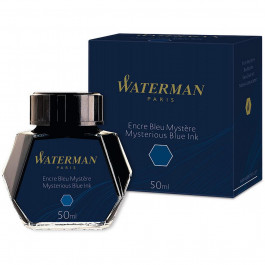 Waterman Чорнило для перових ручок 50 ml темно-сині  51 066