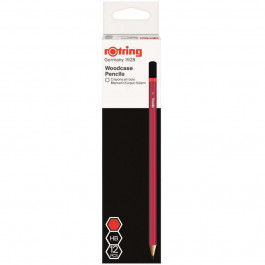   rOtring Карандаш графитовый  WCP Core Red HB 12шт в коробке R2090065R