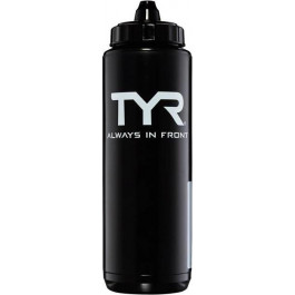 TYR Water Bottle Black (LWBR2-001)