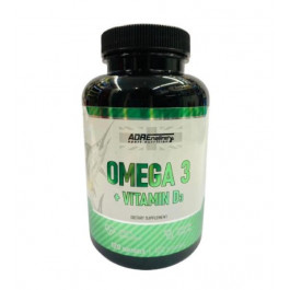Adrenaline Sport Nutrition Оmega 3 + Vitamin D3 (120 капс)