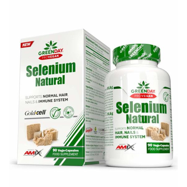 Amix GreenDay Selenium Natural 110 mcg Veg Caps (90 капс) - зображення 1