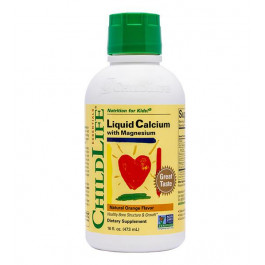 ChildLife Liquid Calcium with Magnesium (473 ml) - Апельсин