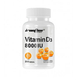 IronFlex Nutrition Vitamin D3 8000 IU (200 табл)