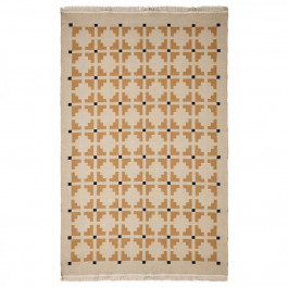 IKEA TELEGRAFLINJE Тканий килим жовто-бежевий 170х240 см (505.552.81)