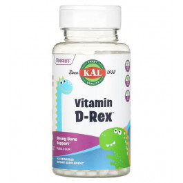   KAL Vitamin D-Rex Chewables (90 табл) - Жувальна гумка