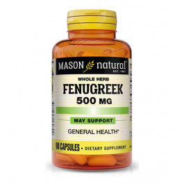 Mason Natural Fenugreek 500 mg (90 капс)