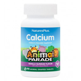 Nature's Plus Animal Parade Calcium Sugar Free (90 жув табл) - Ванильный сандей