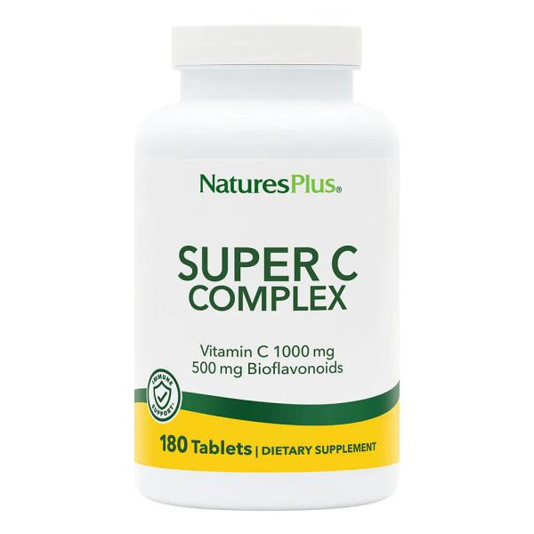 Nature's Plus Super C Complex 1000 mg (180 табл) - зображення 1