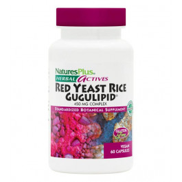 Nature's Plus Red Yeast Rice Gugulipid 450 mg Veg Caps (60 капс)