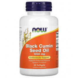 Now Black Cumin Seed Oil 1000 mg Softgels (60 капс)