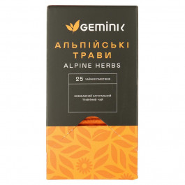 Gemini Чай трав'яний  Альпійські трави 50 г (25 шт. х 2 г) (4823115402660)