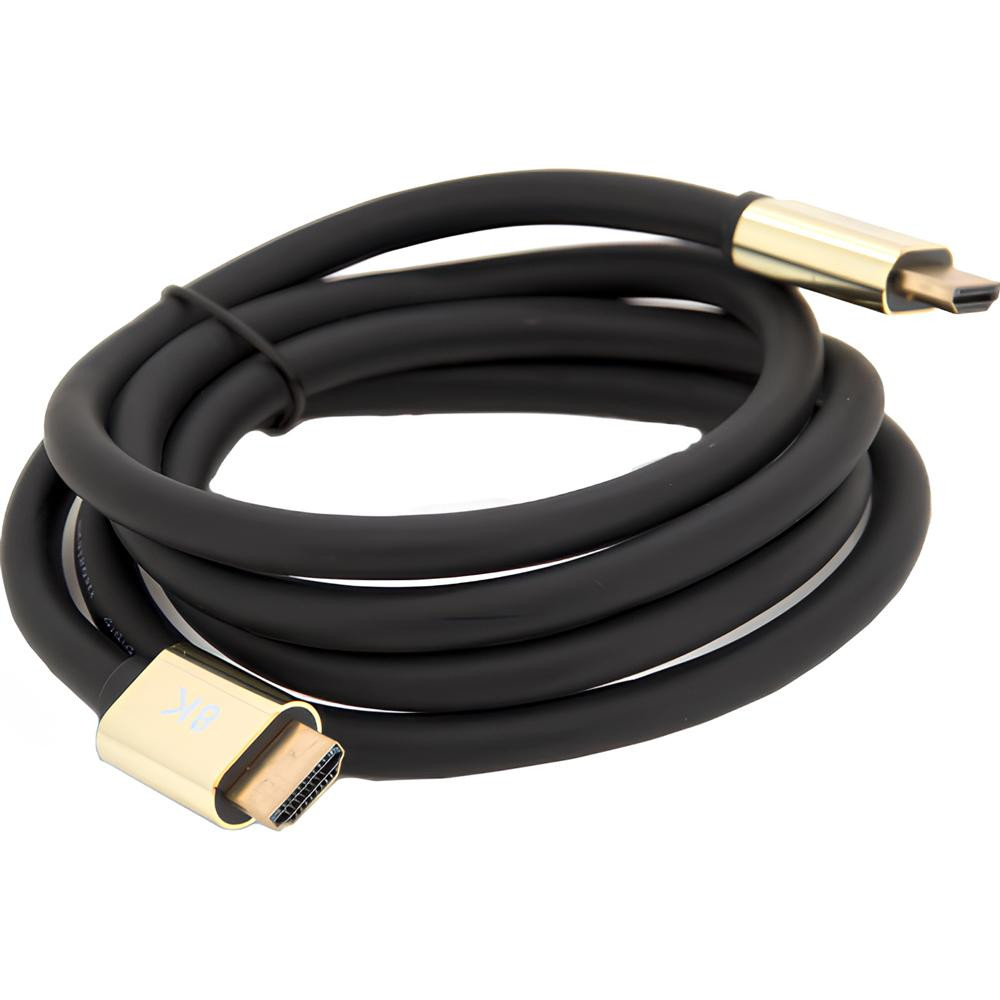 Merlion HDMI to HDMI 5m Black (YT-HDMI(M)/(M)8KV2.1-5.0m/19116) - зображення 1