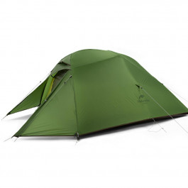 Naturehike Cloud Up 1P Camping Tent 20D + footprint NH18T010-T, dark green