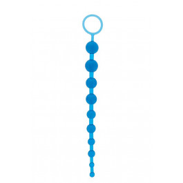 NMC Анальная цепочка Oriental Jelly Butt Beads 10.5, BLUE (T110500)