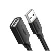 UGREEN US103 USB-A to USB-A Extension 3m Black (10317) - зображення 1
