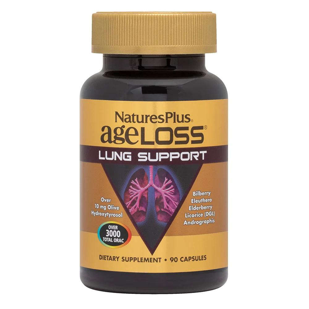 Nature's Plus AgeLoss Lung Support (90 капс) - зображення 1