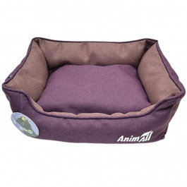 AnimAll Anna M Dark Violet Лежак для собак та котів, фіолетовий 55х43х15 см (151105)